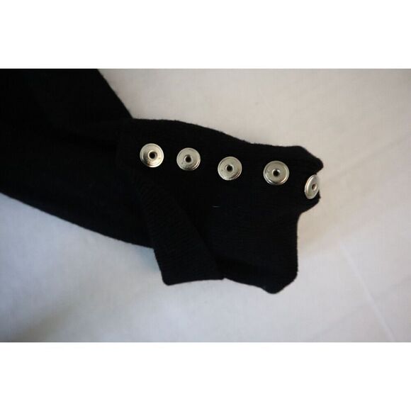 White House Black Market Women's Sz XS Black Relaxed Turtleneck Sweater - Picture 6 of 8